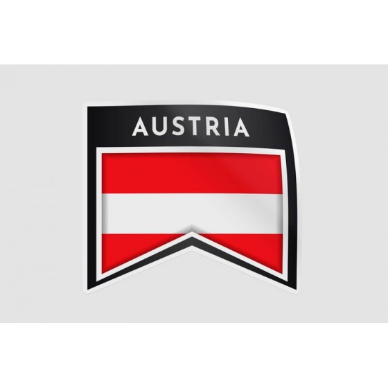 Flag Of Austria Sticker