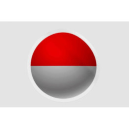 Indonesia Flag Ball - DecalsHouse