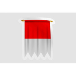 Indonesia Flag Pennant - DecalsHouse