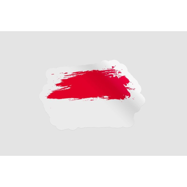 Indonesia Flag Watercolor - DecalsHouse