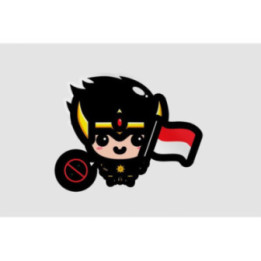 Indonesia Kid Flag Virus - DecalsHouse