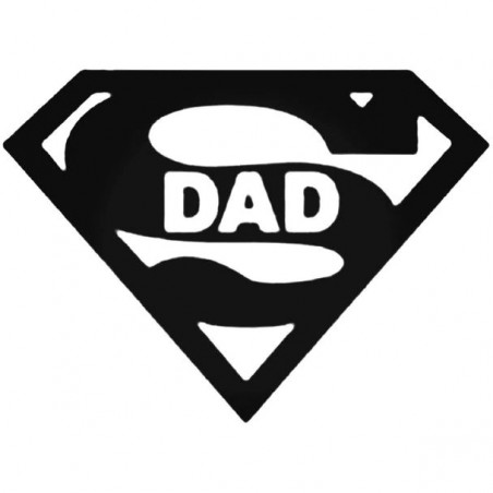 Buy Super Dad Decal Sticker Online