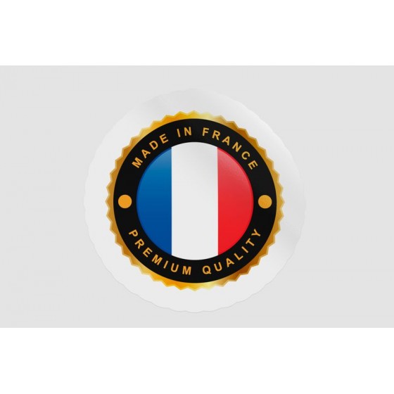 France Badge Label Style 11