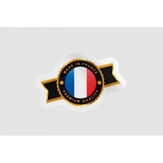 France Badge Label Style 12