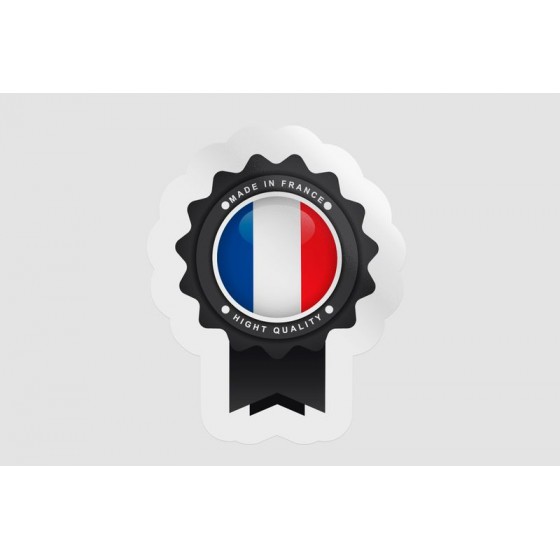 France Badge Label Style 4
