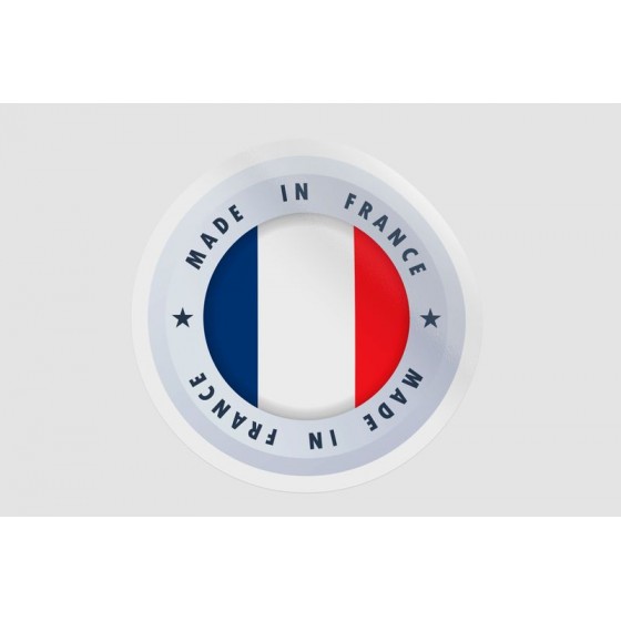 France Badge Label Style 6