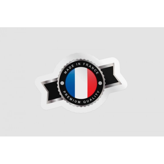 France Badge Label Style 7