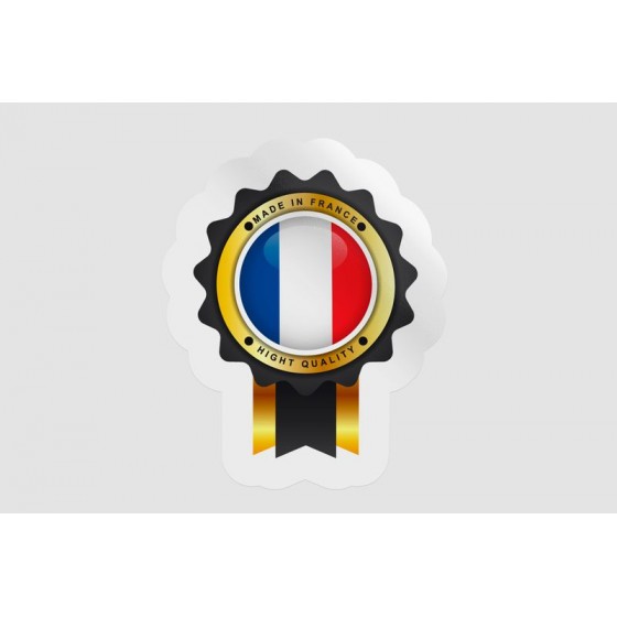 France Badge Label