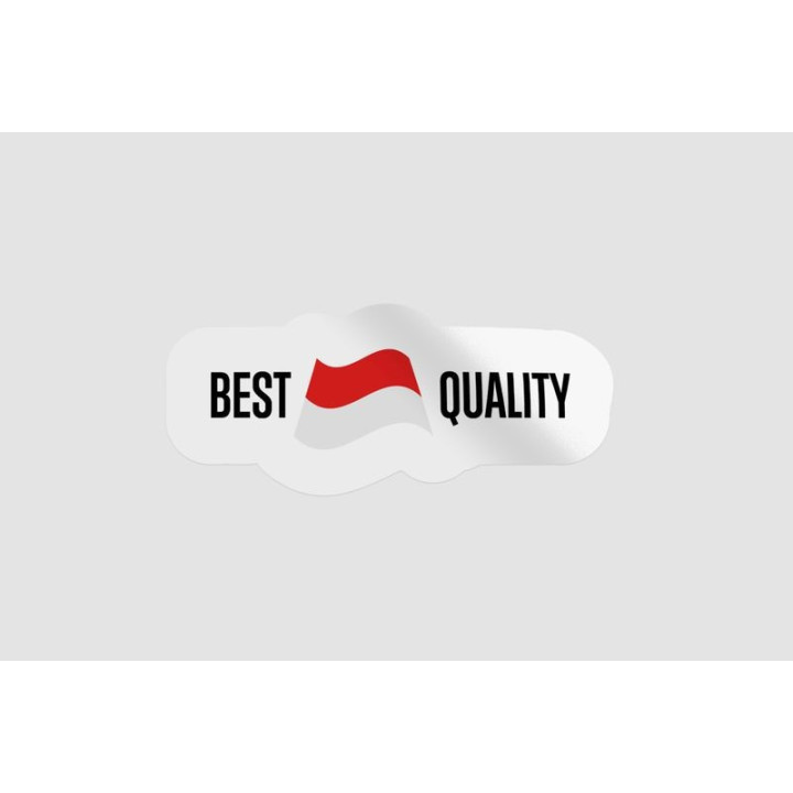 Indonesia Quality Label Style 3 - DecalsHouse