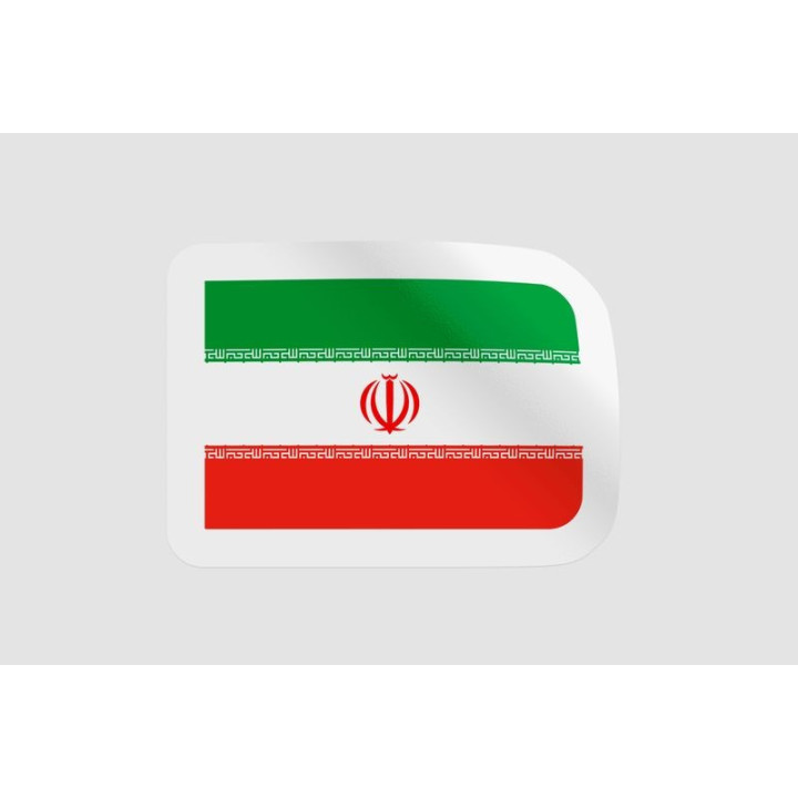 Iran Flag Style 2 - DecalsHouse