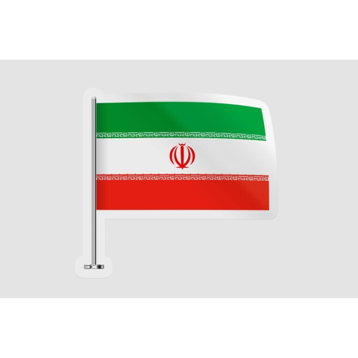 Iran Flag Style 3 - DecalsHouse