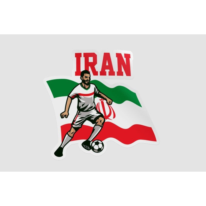 Iran Football Player - DecalsHouse