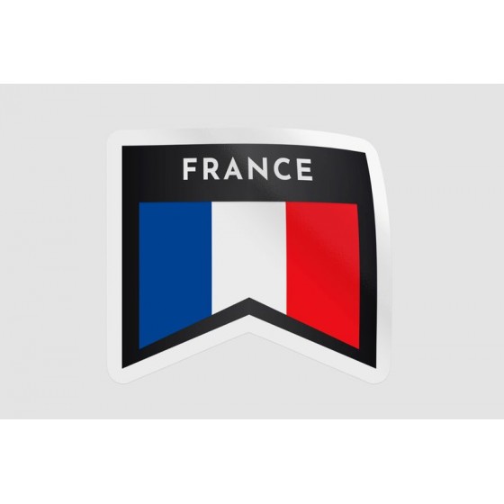France Emblem Badge Style 2