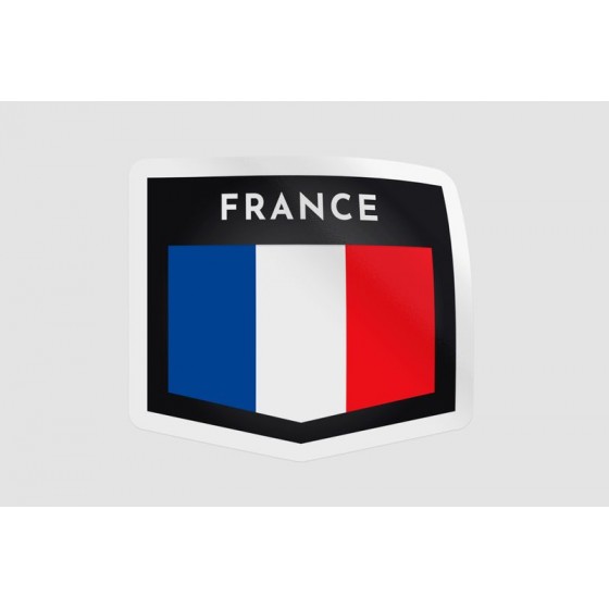 France Emblem Badge Style 3