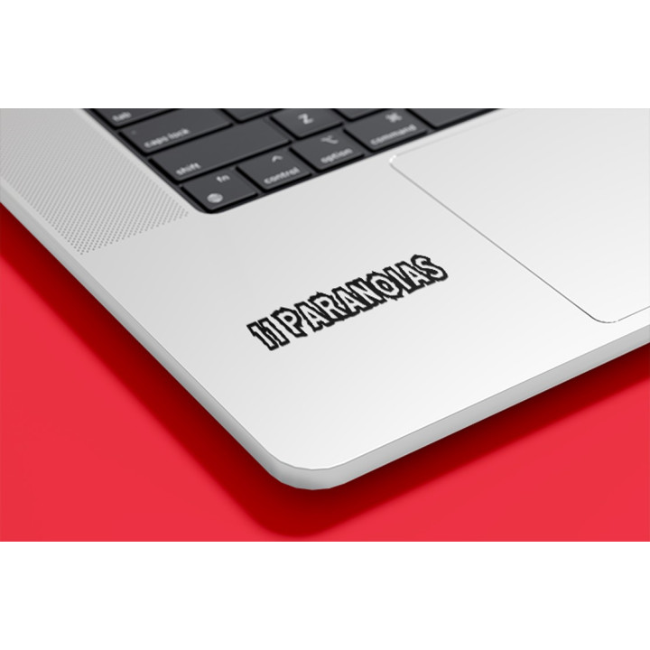 11 Paranoias Stickers – Doom Metal Sludge Decals (2-Pack)