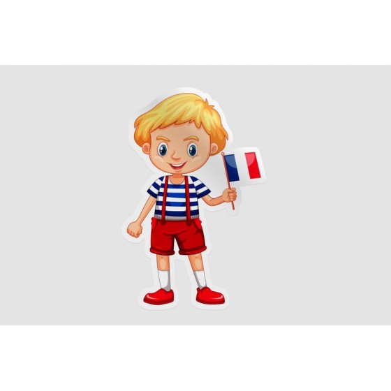 France Flag Boy