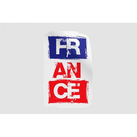 France Flag Colors Style 4