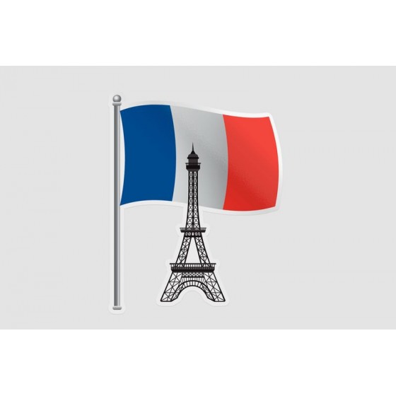 France Flag Eifel Style 3