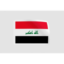 Iraq Flag Style 2 - DecalsHouse