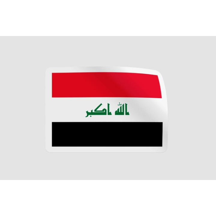 Iraq Flag Style 2 - DecalsHouse