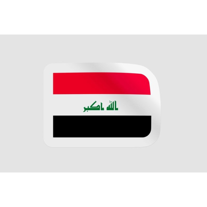 Iraq Flag Style 3 - DecalsHouse