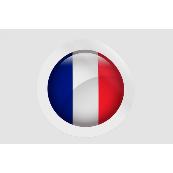 France Flag Icon Style 17