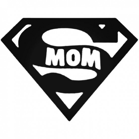 Super Mom Decal Sticker