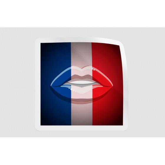 France Flag Lips