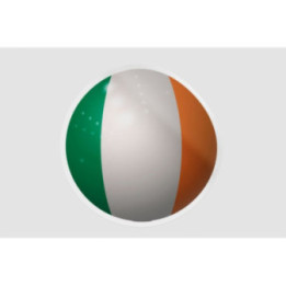 Ireland Flag Ball - DecalsHouse