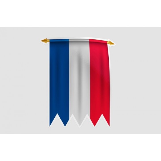 France Flag Pennant