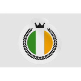 Ireland Flag Style 6 - DecalsHouse