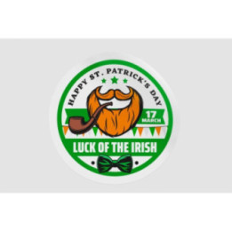 Ireland St Patrick Badge Style 13 - DecalsHouse