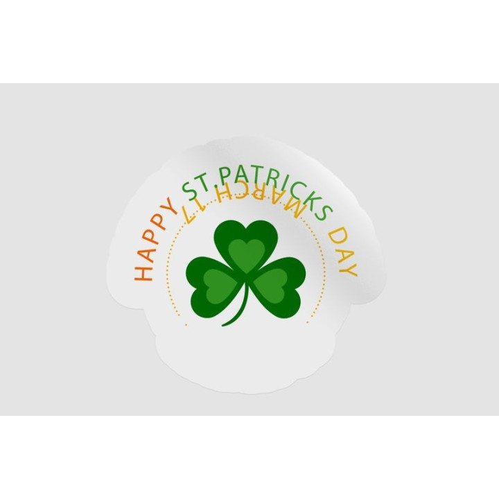 Ireland St Patrick Badge Style 16 - DecalsHouse