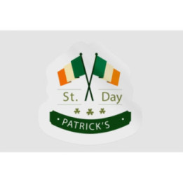 Ireland St Patrick Badge Style 23 - DecalsHouse