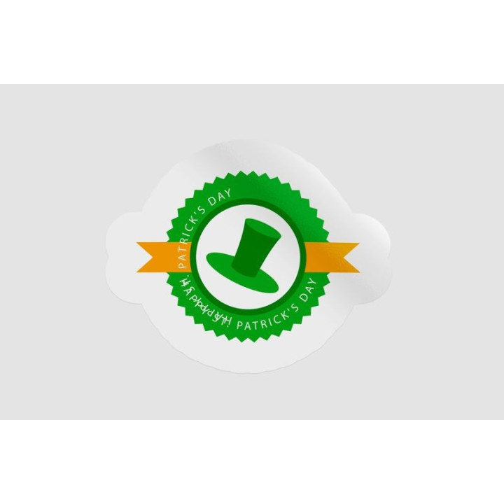 Ireland St Patrick Badge Style 25 - DecalsHouse