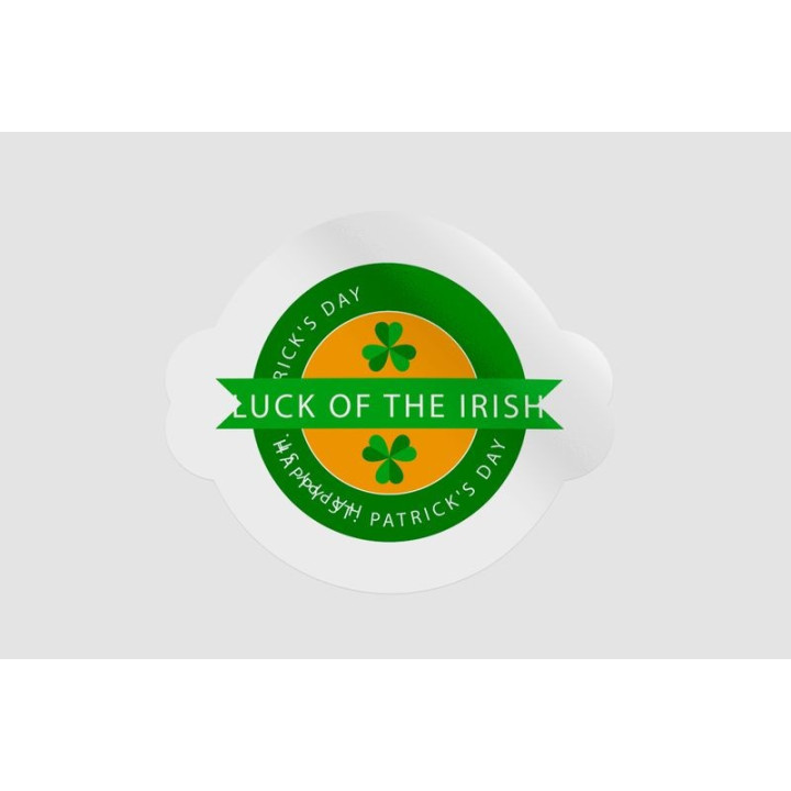 Ireland St Patrick Badge Style 28 - DecalsHouse