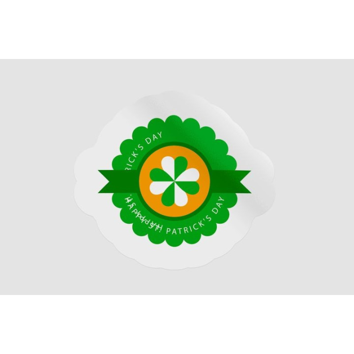 Ireland St Patrick Badge Style 29 - DecalsHouse