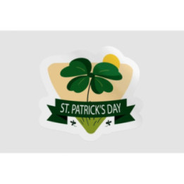 Ireland St Patrick Badge Style 36 - DecalsHouse