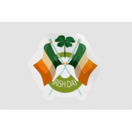 Ireland St Patrick Badge Style 37 - DecalsHouse