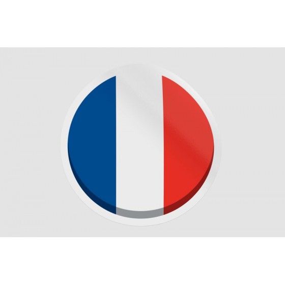 France Map Flag Emblem