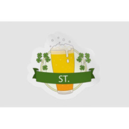 Ireland St Patrick Badge Style 41 - DecalsHouse