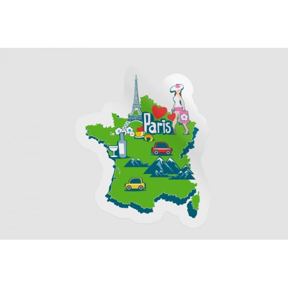 France Map Tourism