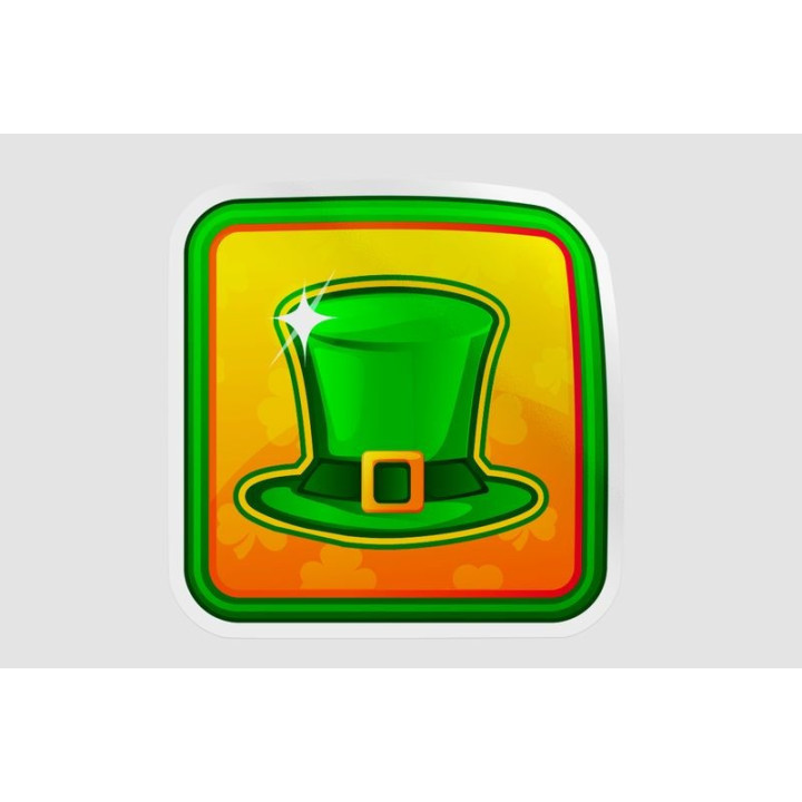 Ireland St Patrick Icon Frame Style 6 - DecalsHouse