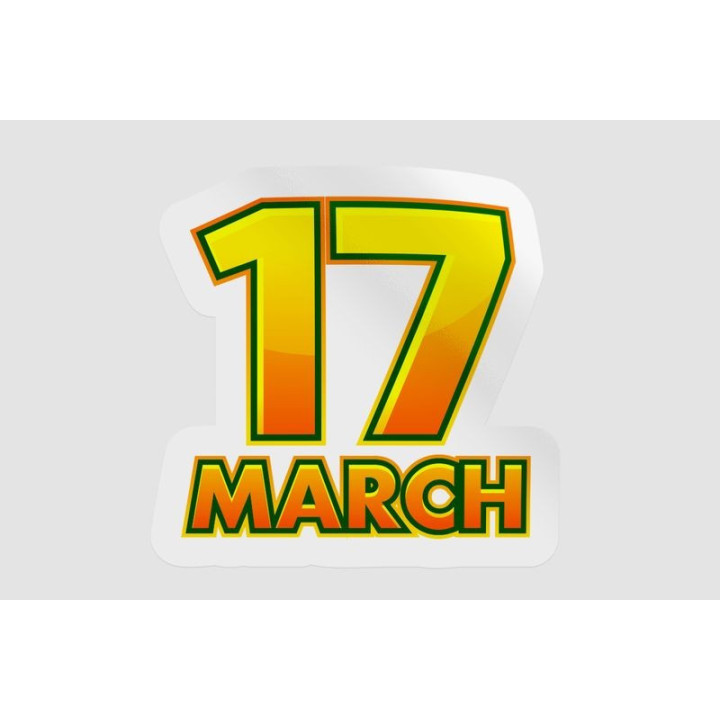 Ireland St Patrick Icon Frame Style 9 - DecalsHouse