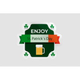 Ireland St Patrick Label - DecalsHouse