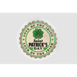 Ireland St Patrick Stamp Style 9 - DecalsHouse