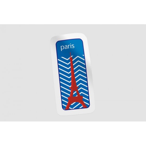 France Travel Sticker Style 5