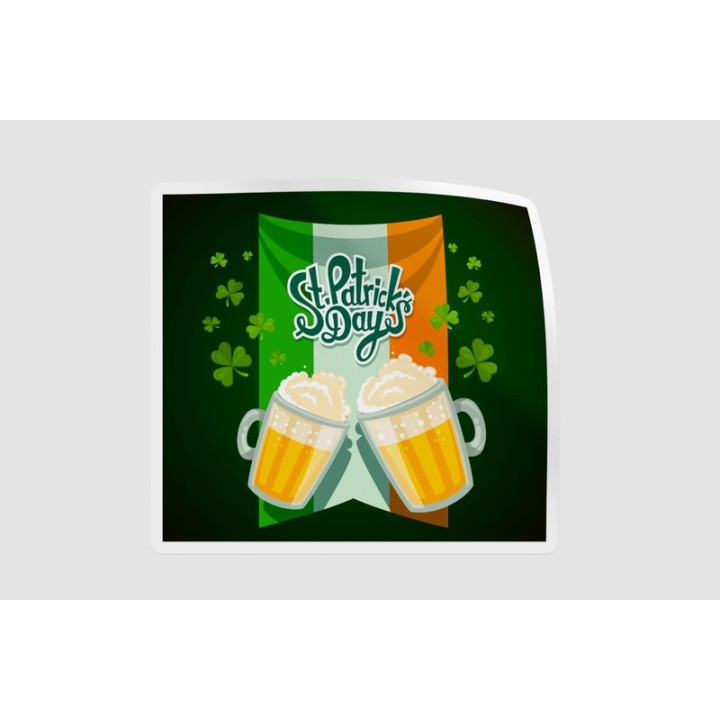 Ireland St Patrick Style 15 - DecalsHouse