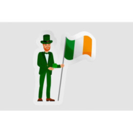 Ireland St Patrick Style 17 - DecalsHouse