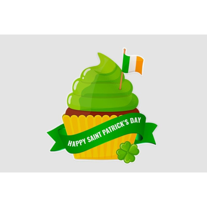 Ireland St Patrick Style 2 - DecalsHouse